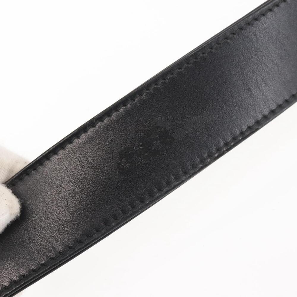 GUCCI Bamboo Hand Bag Canvas 2way Black Silver 001 1638 1705 Auth 142542 - Picture 9 of 16